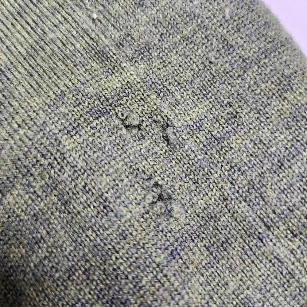 Peter Millar Extra Fine Italian Merino Wool Vest Size Large Green Rooster - Picture 8 of 8